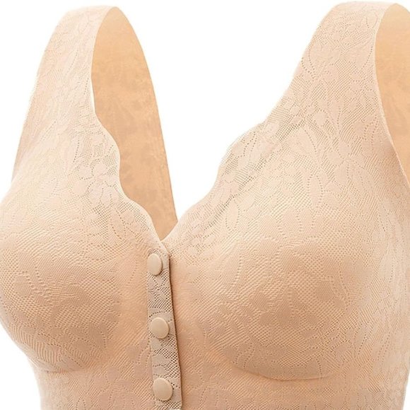 Intimates & Sleepwear | Front Closure Bra Lace Full Coverage Front ...